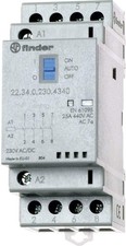 Relè di protezione Finder ‎22.34.0.024.4340 - 4 NO, 25 A, 24 V AC/DC, 4 kW,...