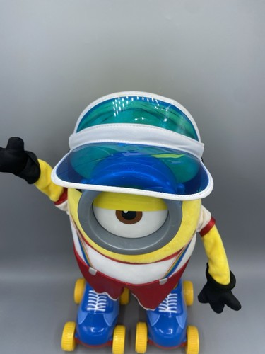 Minions Rise of Gru 14" Patín Disco Stuart Luces Sonidos, Funciona Leer - Imagen 2 de 20