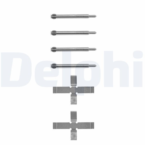 Delphi ZubehöRsatz, Scheibenbremsbelag LX0039 FüR Volvo-image