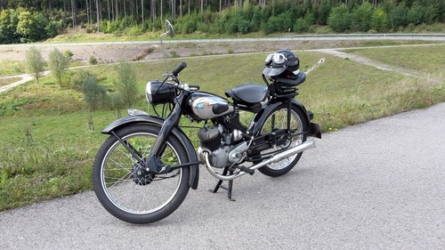 Motorrad NSU FOX 125 Baujahr 1954 Schwarz Sehr guter Zustand - Bild 8 von 10