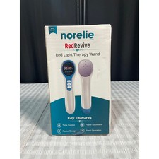 Norelie RedRevive Red Light Therapy Wand Handheld Pain Relief Device New