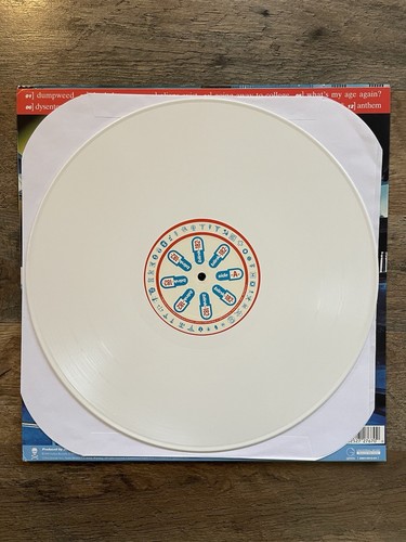 Blink 182 Enema Of the state White Vinyl LP First Press 2009 RARE RECORD /2000 - Picture 5 of 5