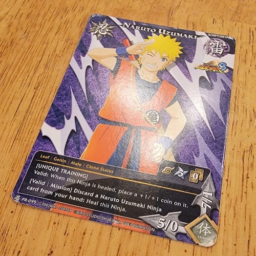 Naruto Uzumaki Goku Outfit Ultimate Ninja Storm 3 Promo Card PR-095 CCG - Picture 9 of 13