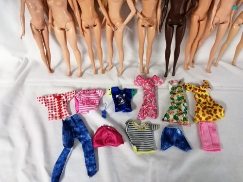 Restposten x 9 Barbie Puppen - verschiedene Vintage Sammlerstücke von Mattel. - Bild 4 von 5