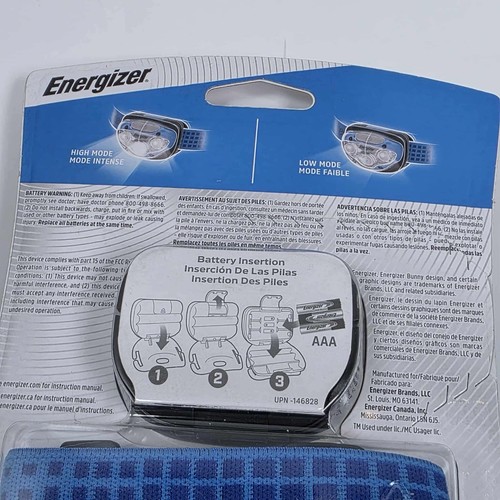 Lampada frontale ENERGIZER Vision - 200 lumen - batterie AAA (NUOVISSIME) - Foto 3 di 5