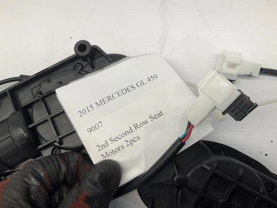 Juego de 2 motores asiento segunda fila Mercedes GL450 13-16 T Foto 3 de 4