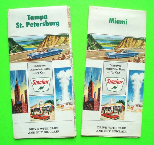 Lot/7 1960er Vintage Tankstelle Straßenkarten Weltausstellung FL Utah NV Phillips 66 - Bild 8 von 11