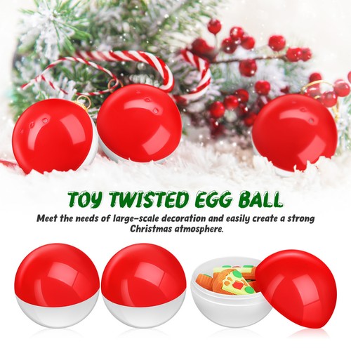 20 Stück befüllbare Kapseln Kugeln leer für Maschinen Basteln Behälter Kunststoff - Bild 11 von 12