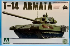 Takom 1/35 2029 T-14 ARMATA Russian Main Battle Tank Brand New Complete Kit