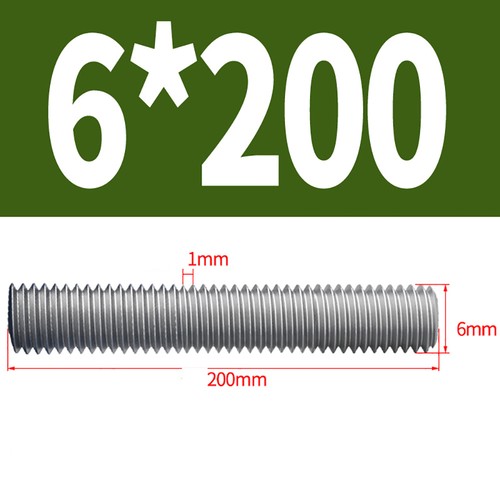 304 Stainless Steel Lead Screws M4 M5 M6 M8 M10 M12 M14 M16 M18 M20/16 - 250mm - Picture 80 of 226