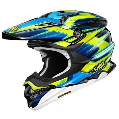 ①美品✨SHOEI VFX-W GRANT2 TC-3（イエロー/ブルー） SHOEI VFX-EVO HELMET OFF-ROAD SPARKLE TC-3 Large / LG | eBay