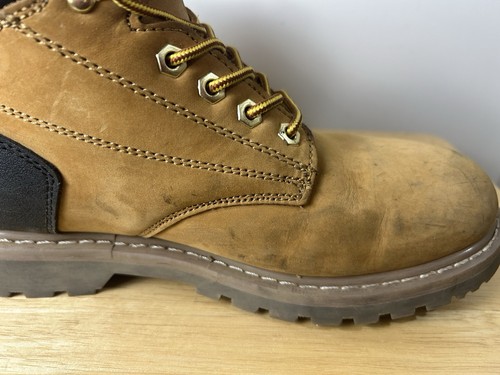 Botas de trabajo HISEA para hombre talla 10 puntera de seguridad ropa de trabajo AQX02 rendimiento VER FOTOS - Imagen 10 de 17