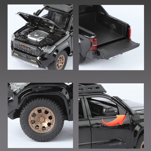 1/24 Toyota Tacoma Pickup Model Toy Car Collectible Sound Light Kids Toy Gift - Picture 9 of 12