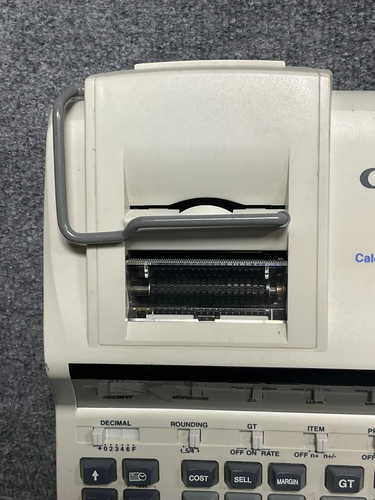 🖨️ Canon Printing Calculator MP27D 🧮 12-Digit • 2-Color • Calendar ⏰ - Picture 8 of 18