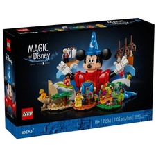 LEGO Ideas Disney Magic 21352 Mickey Mouse Toy Block Gift