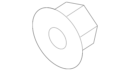 Genuine Toyota Hood Prop Rod Grommet 90480-15025
