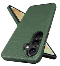  for Samsung Galaxy Case, Military Grade Drop Protection, Slim S24 FE Green