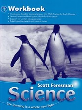 SCIENCE 2006 WORKBOOK GRADE 1 By Scott Foresman *Excellent Condition*