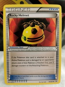 Pokemon Rocky Helmet Noble Victories 94/101 Near Mint Condition
