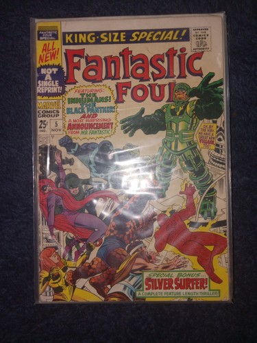 Fantastic Four Annuals 9 Book Lot