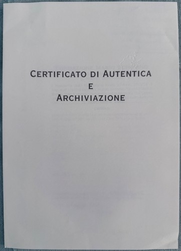 MARIO SCHIFANO - Erotika – Opera Unica – Smalti su Foto – Cert. Fondazione - Imagen 8 de 11