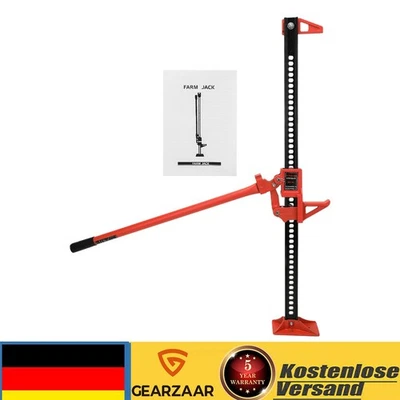 Farm Jack Wagenheber ATV Heber Wagenheber handelt 3000kg Offroad 122cm 48" - Bild 1 von 4