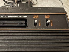 Atari 2600 Video Game Console W/ Modern TV Adapter! TESTED / WORKING!