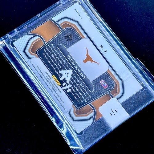 1/1 KEVIN DURANT ๐ฅ GREEN PRIZM LONGHORN SSP ๐ฅ NEW PENINI: ONE OF ONE ART - Picture 7 of 17