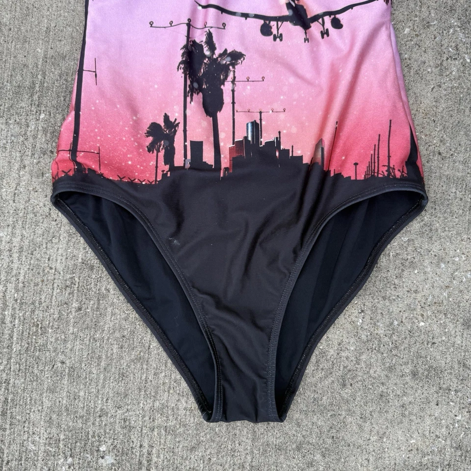 Traje de baño We are Handsome Bandeau de una pieza talla S edición limitada avión atardecer avión Foto 2 de 4