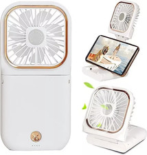 Telescopic Cordless Fan Cooling Wireless Folding Portable USB Rechargeable Fan