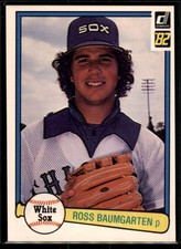 1982 Donruss Ross Baumgarten #104 Chicago White Sox