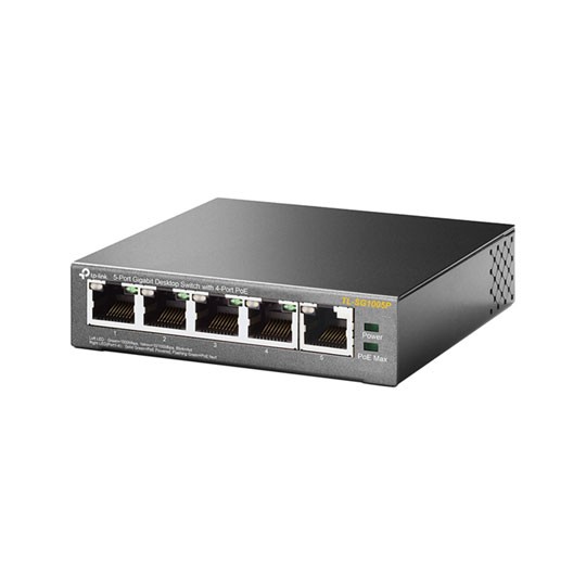 TP-Link TL-SG1005P 5-Port Gigabit Desktop Switch with PoE - Image 4