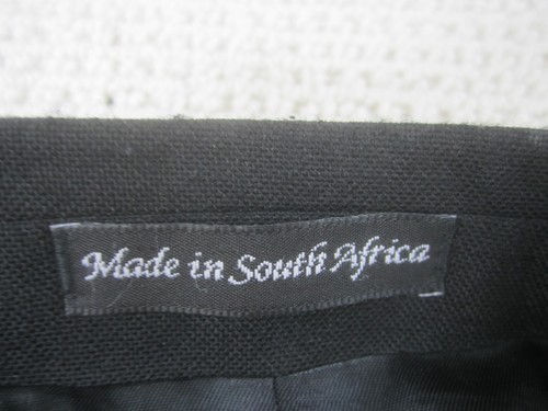 VTG Bar WS Jacket Mens 58 Black Button Blazer Sport Coat Polyester Wool Western - Picture 7 of 14