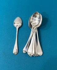 12 small spoons ERCUIS model CITEAUX SILVER METAL 13.5 cm table cover