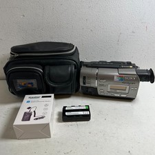 Sony Handycam CCD-TR517 Silver Handheld 200x Digital Zoom Video 8mm XR Camcorder