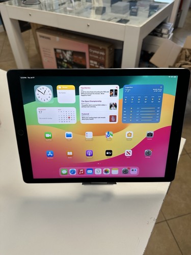 iPad Pro 2nd Gen 12.9 64GB Cellular Unlocked Space Gray iOS 17.7 - Picture 5 of 7