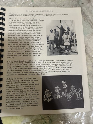 Vintage Kwajalein Marshall Islands Global Work Management Department 1972 - Imagen 11 de 12