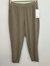 NWT Size 14 Lululemon Adapted State Perforated HR High Rise Jogger Sheer Oak
