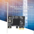 PCIe To 2Port 3.0 Expansion Card PCI -Adapter -Unterstützung AHCI1.0 IDE