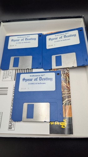 Wolfenstein 3D: Spear Of Destiny - Big Box Edition PC Disco IBM Completo - Imagen 4 de 9