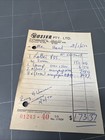 VINTAGE CAMERA DOCUMENT RECEIPT ROSIER 1970s PHOTO PHOTOGRAPHY