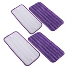  4 Pcs Ersatzkopf Für Die Bodenreinigung Wiederverwendbares Mop -Pad