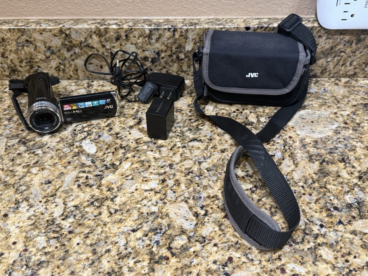 JVC Everio GZ-EX250BU Compact Digital Camcorder- TESTED Working | eBay