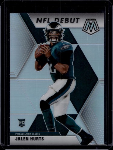 2020 Panini Mosaic Football Jalen Hurts #265 RC Rookie Debut Silver