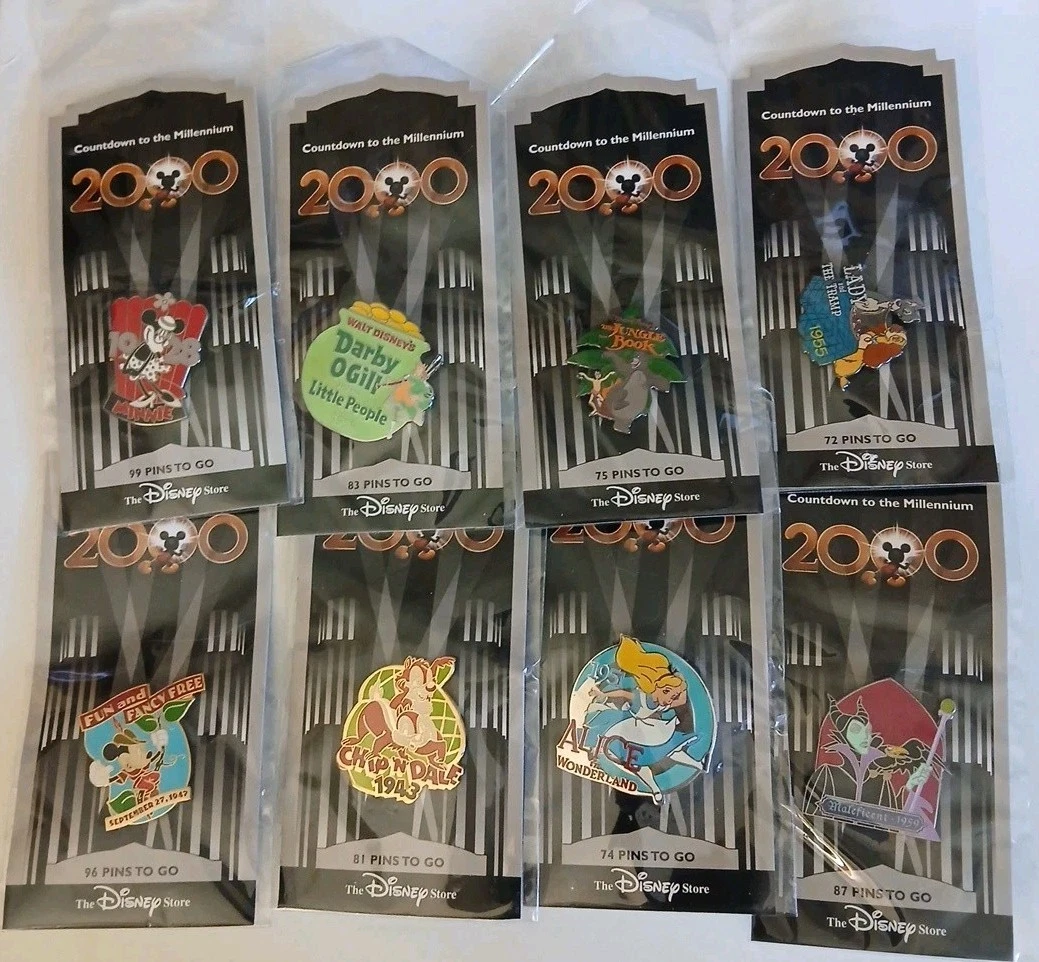 disney millennium pin set products for sale | eBay