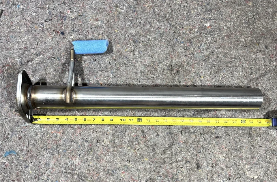 "Tubo medio de escape delantero Lexus GX460 2010-2023 2,25"" brida soldadura suspensión lado paso" Foto 2 de 4