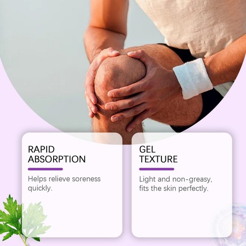 1PC Joint Pain Gel Purple Gel, Soothes Knees, Lumbar, Neck, Hands,and Feet 100g - Bild 2 von 12
