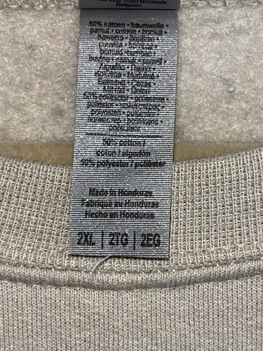 Taylor Swift Albums Taylor's Version Sweatshirt 2XL Beige Oversized Baggy - Picture 5 of 5
