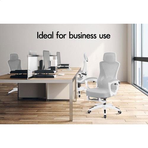 ALFORDSON Mesh Office Chair Gaming Executive Computer Recliner Study Work Seat - Picture 9 of 12