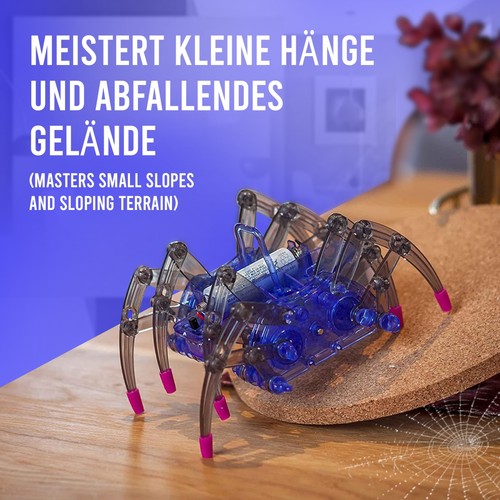 Spinnen Roboter Bausatz Kinder ab 8 Jahren Robotik Lernspielzeug Geschenk Junge - Bild 7 von 15